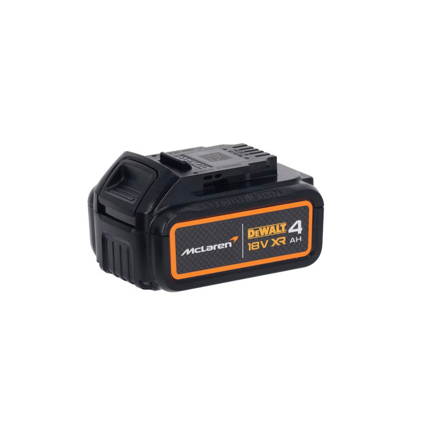 McLaren 18V 90Nm 13mm Hammerbohrer mit 2 x 4Ah Akkus + Dewalt DCD85MM2T Koffer
