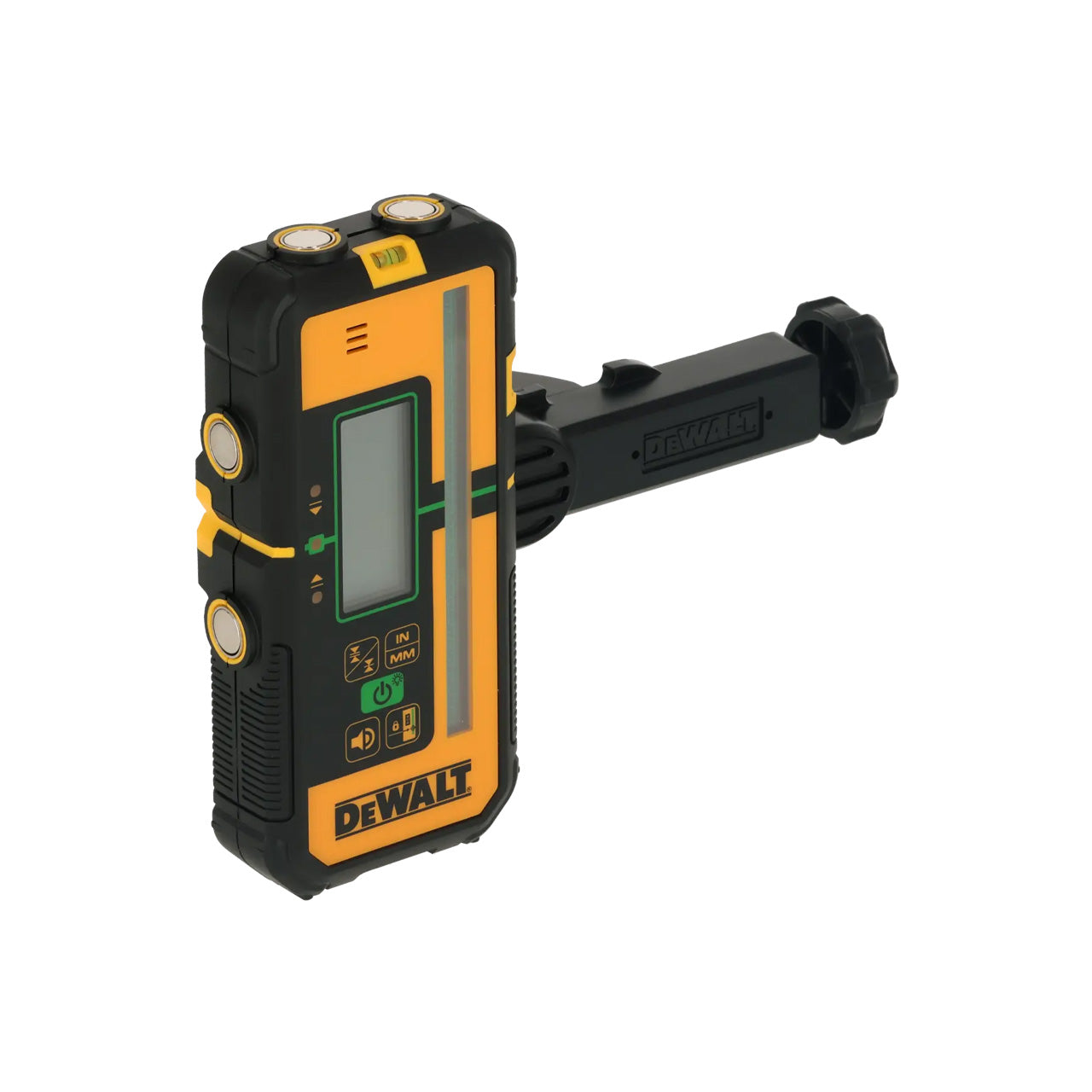 Selbstnivellierendes grünes USB-C-Rotationslaser-Set, 600 m, mit Dewalt-Detektor DCLE15221G