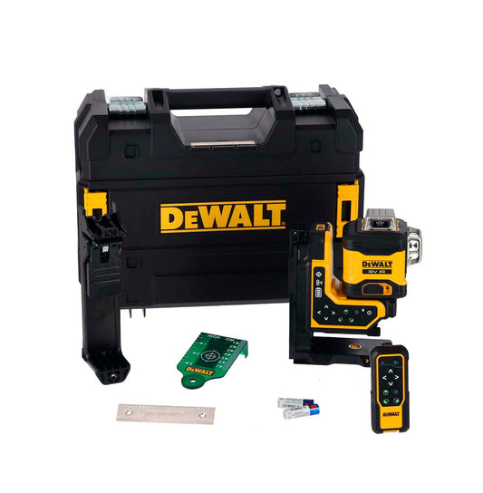 Selbstnivellierender Lasergrün mit Fernbedienung, 3 Linien, 360º XR 18V Dewalt DCLE34035B