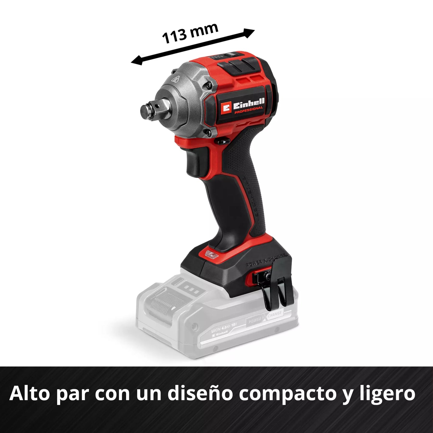 1/2-Zoll-Schlagschrauber 18 V, 260 Nm, TP-CW 18/260-C Li BL – Nur Einhell