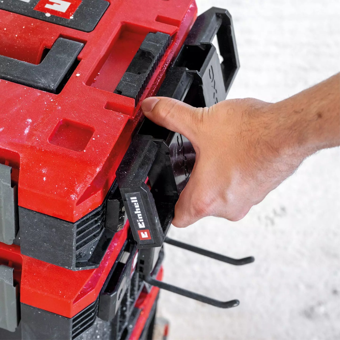 Batteriehalter für das Einhell E-Case-System