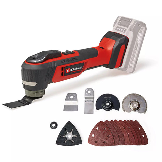 18-V-Multifunktionswerkzeug 12-teilig Einhell TP-MG 18 Li BL – Solo