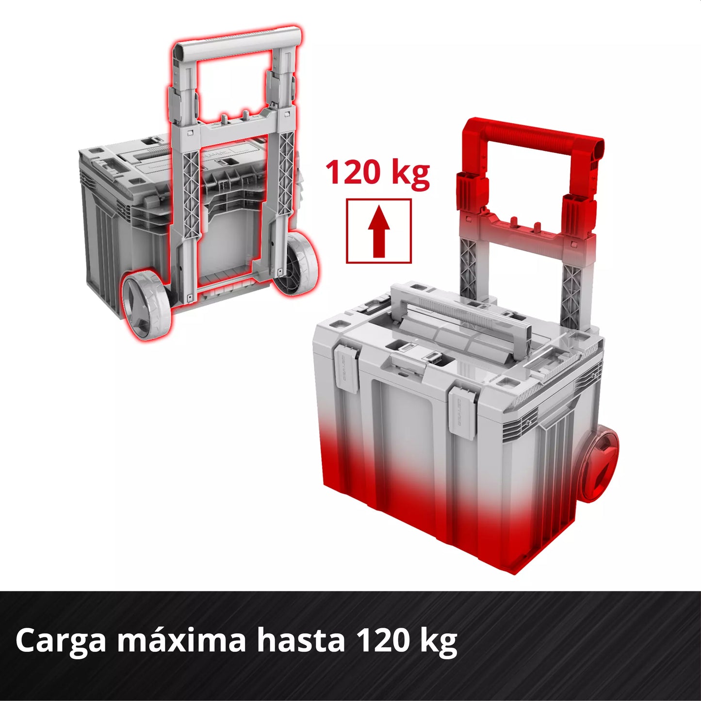 Einhell E-Case Rolling Workshop Sealed Wheeled Case System