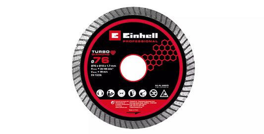 Einhell Diamanttrennscheibe 76 mm