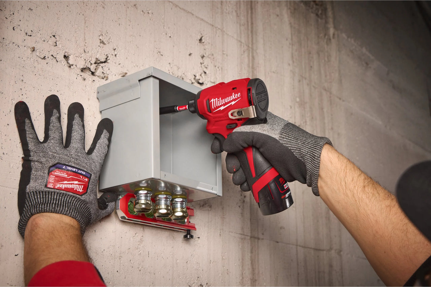 M12-Kompakt-Schlagschrauber, 1/4"-Sechskant, 124 Nm, Milwaukee M12 BLIDRC-0