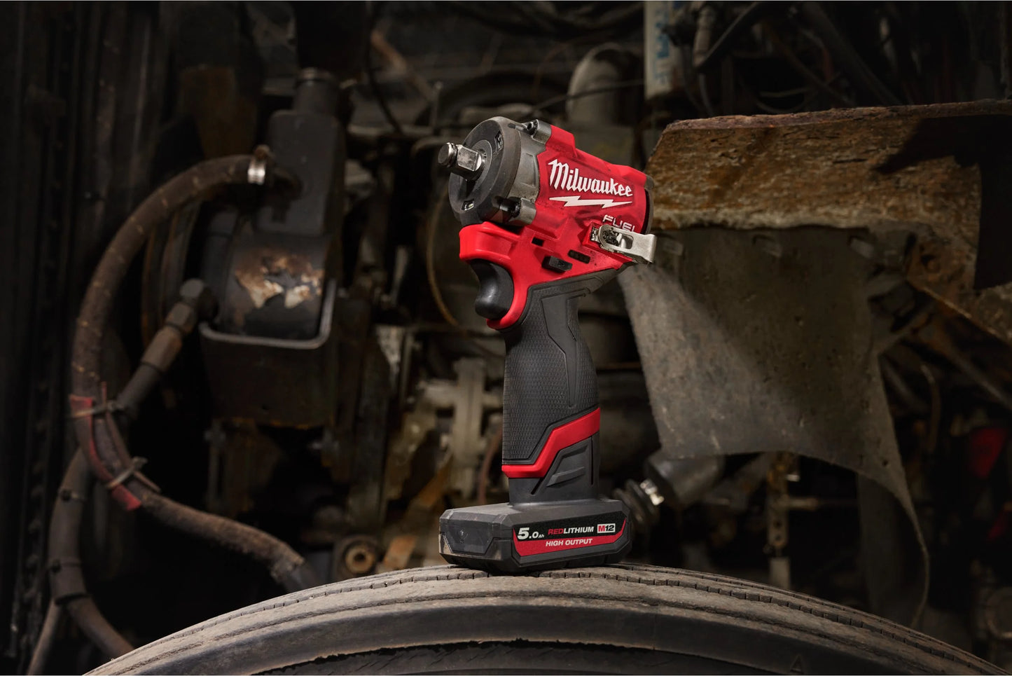 Subkompakter Schlagschrauber M12 FUEL 1/“ 542Nm Milwaukee M12 FCIWF12G3-0