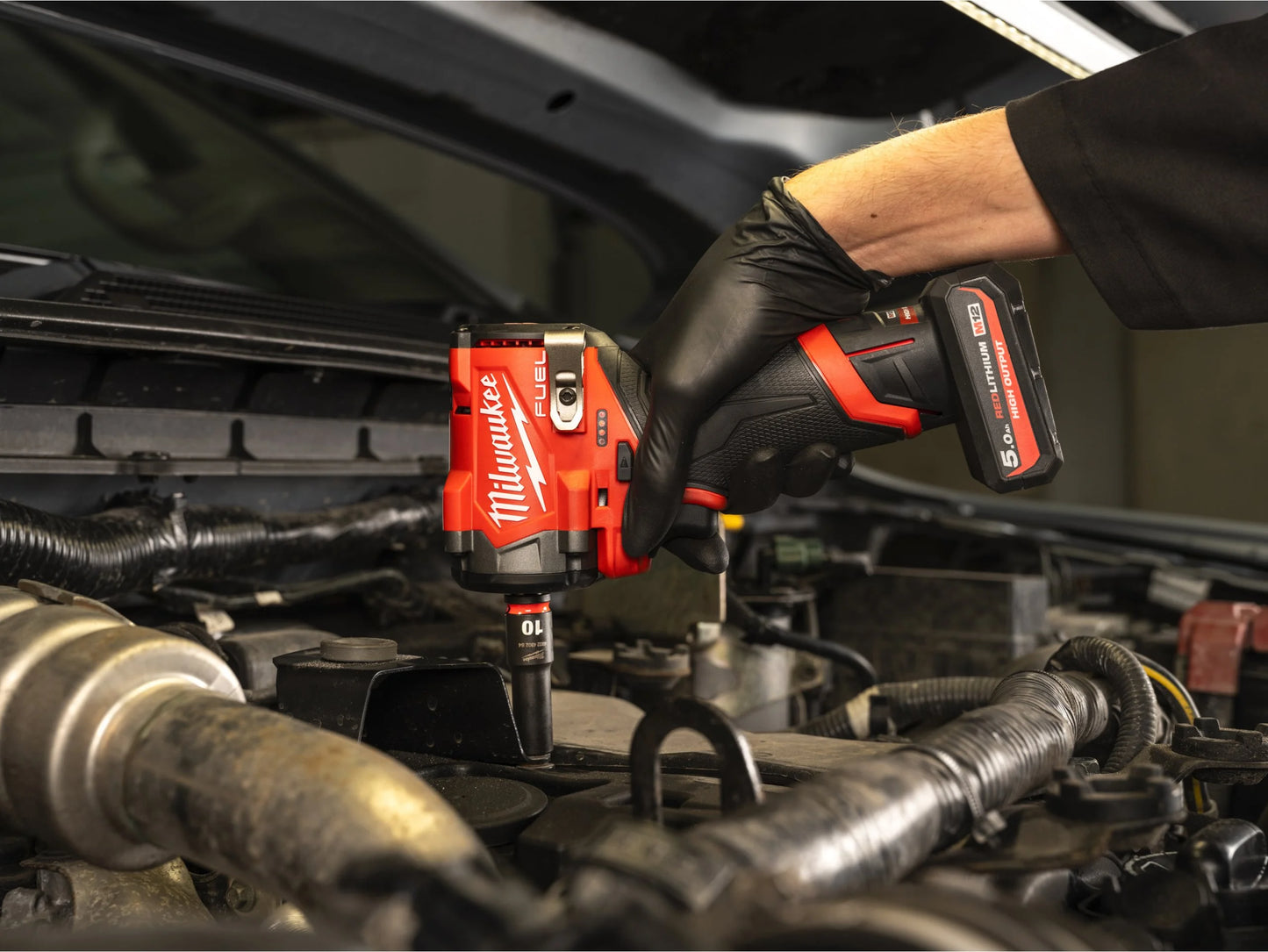 Subkompakter Schlagschrauber M12 FUEL 1/“ 542Nm Milwaukee M12 FCIWF12G3-0
