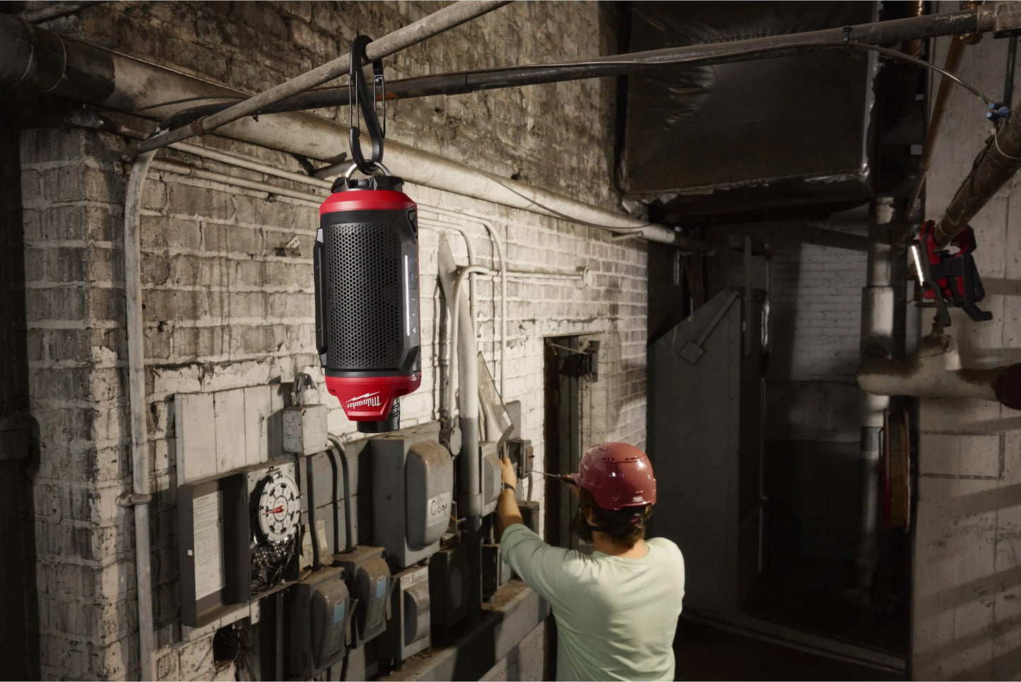 M12-Lautsprecher mit Bluetooth, kompatibel mit Milwaukee Packout M12 SPEJSG2-0
