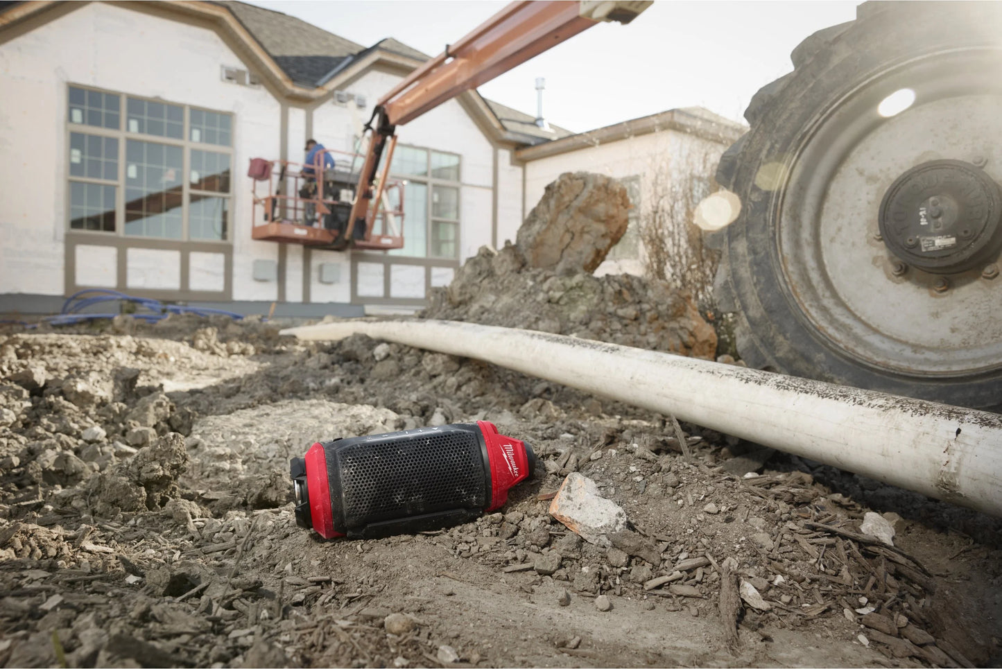 M12-Lautsprecher mit Bluetooth, kompatibel mit Milwaukee Packout M12 SPEJSG2-0