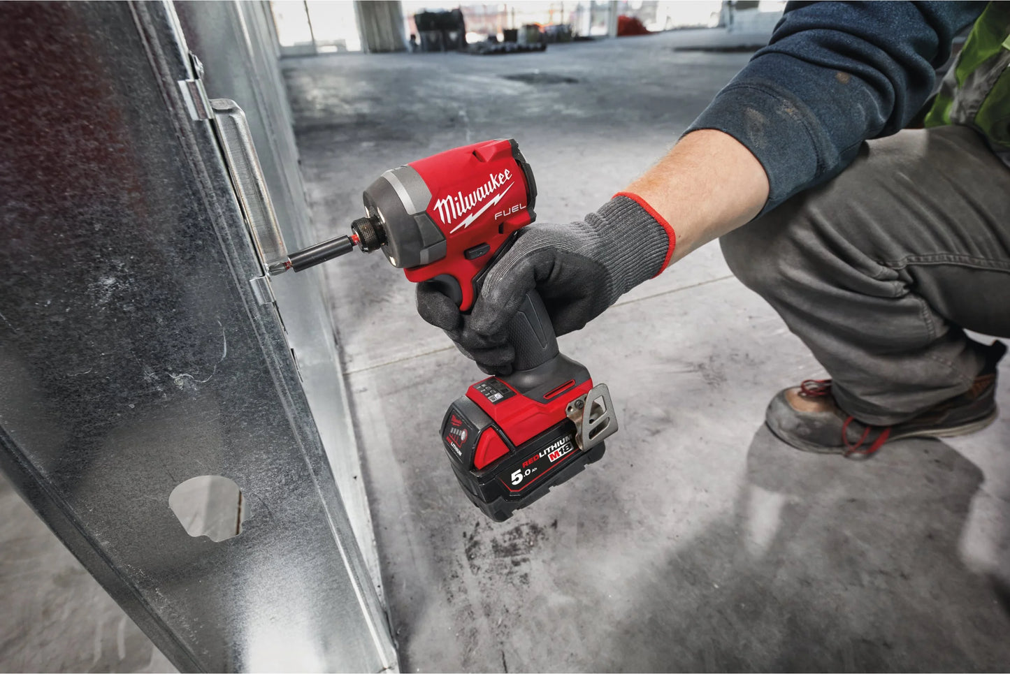Powerpack M18 Schlagbohrmaschine + Schlagschrauber + 2 Akkus + Ladegerät + Koffer Milwaukee M18 FPP2A3-502X