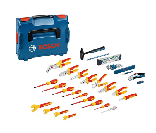 37-teiliges VDE-Elektriker-Set im L-BOXX-Koffer von Bosch
