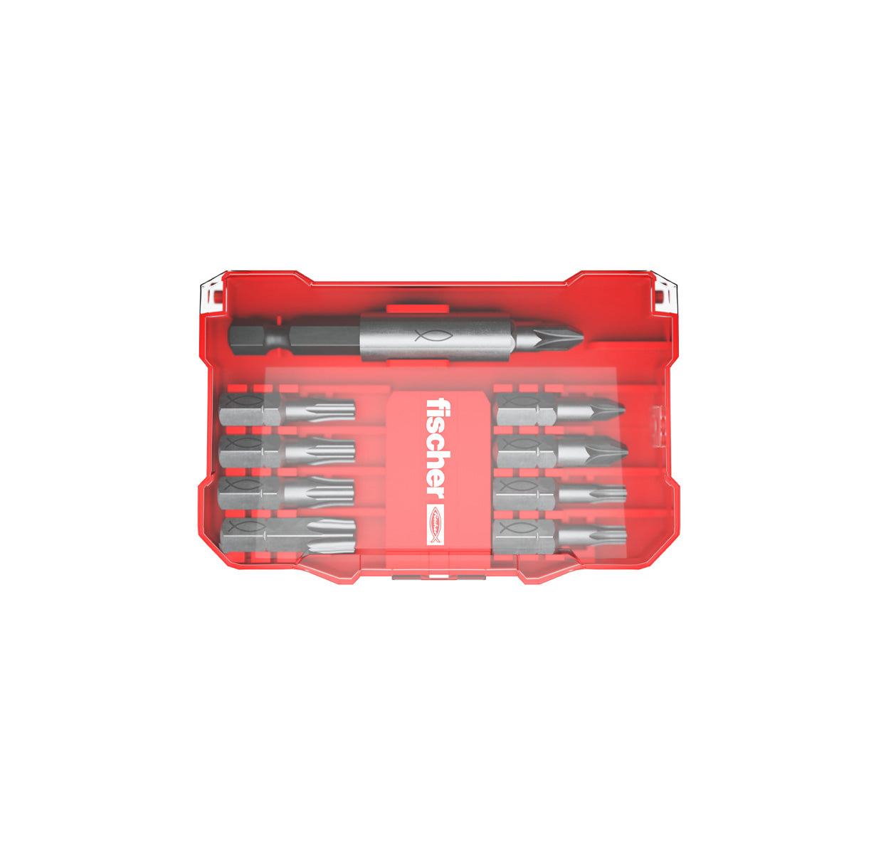 Kit PowerFast II L-BOXX 102 1.800 Schrauben + ProfiBit-Set, 10-teilig, Fischer