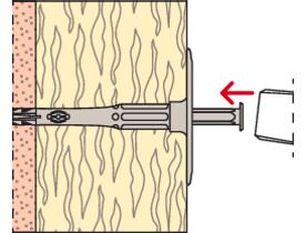 Pflasterbefestigung FIF-PN 8/80 100 Stück Fischer