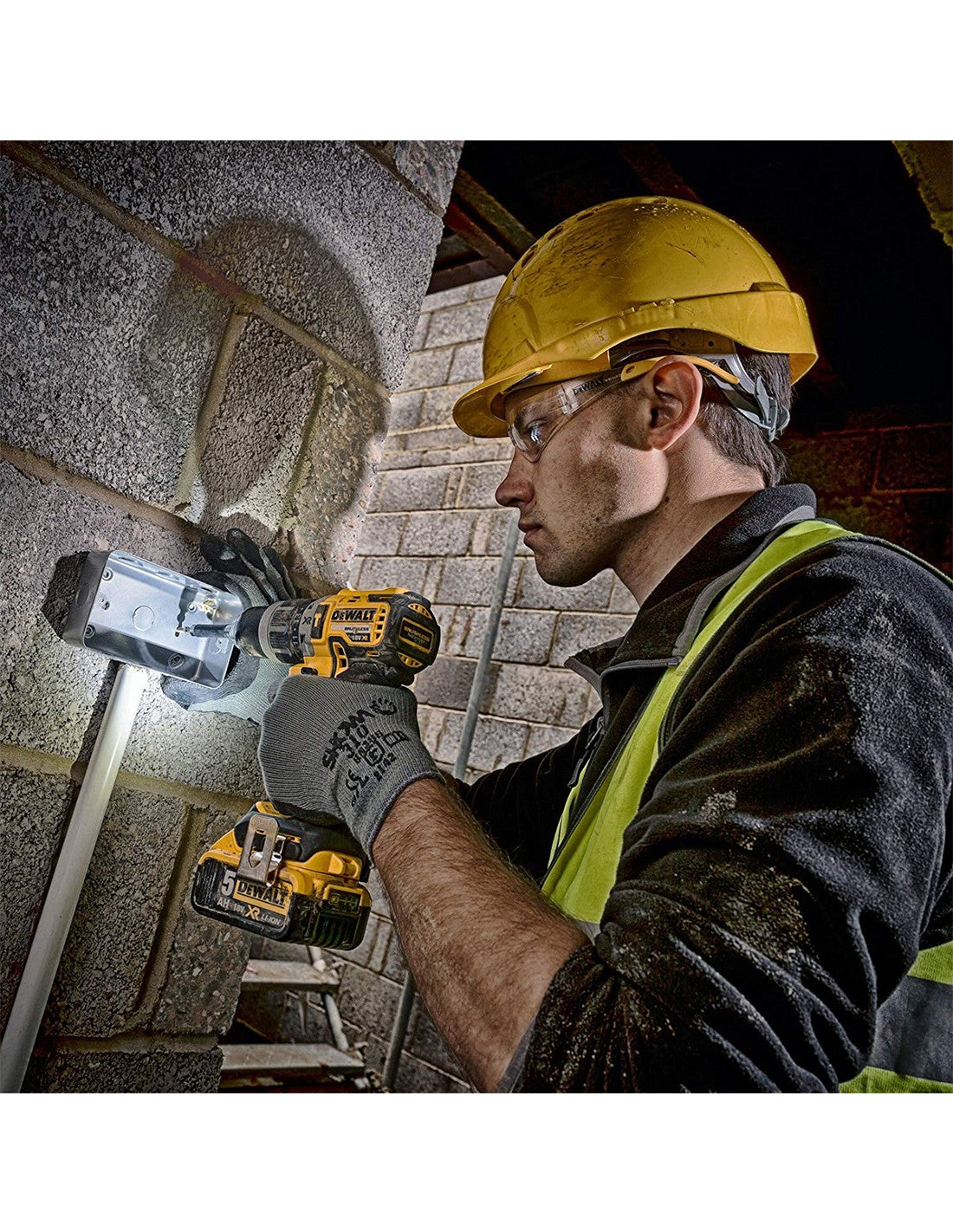 Kit 6 herramientas 18V + 3bat 5Ah + Cargador + Maletines + Base Tstak Dewalt DCK685P3T