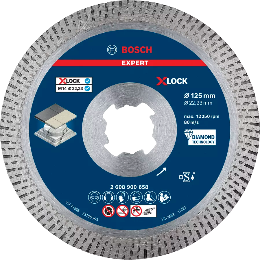 Diamantschleifscheibe 125mm Expert Hard Ceramic Bosch