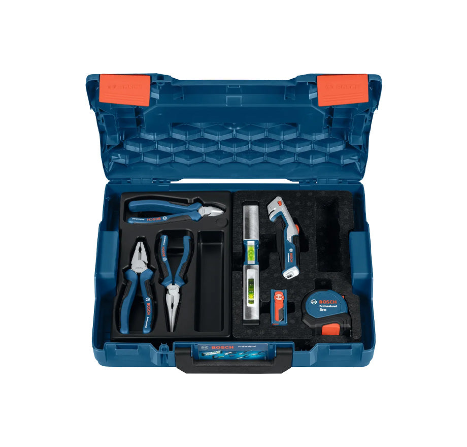 16-teiliges Pro-Bosch-Handwerkzeugset mit Koffer