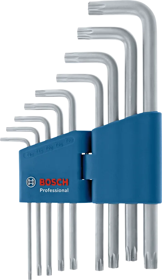 Bosch Pro 9-teiliges Torx-Innensechskantschlüssel-Set