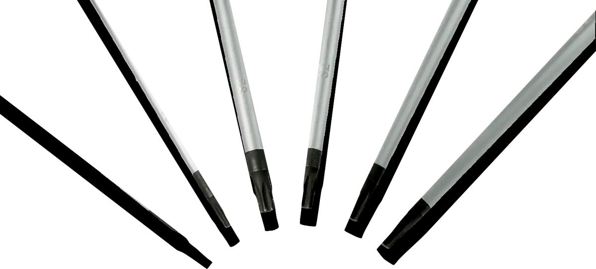 6-teiliges Bosch PRO Schraubendreher-Set SL/PH