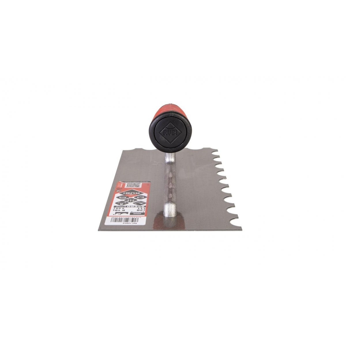 Stahlkamm 28 cm mit offenem Rubiflex-Griff Rubi R-10