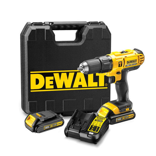 Taladro percutor Dewalt DCD776C2 – XR 18 V 2 bat. 1,3 Ah con maletín